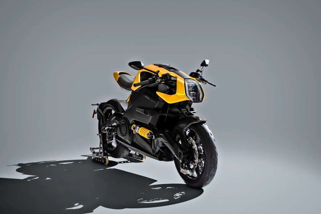 Arc vector electric motorcycle