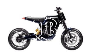 DAB E RS Burberry edition electric motorcycle