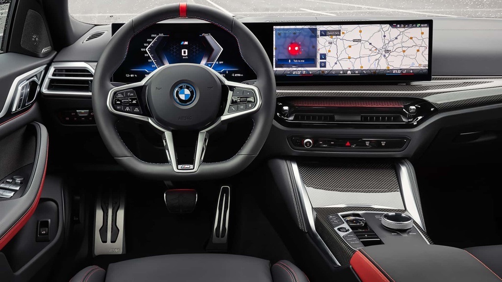 BMW i4 m50 xdrive electric car