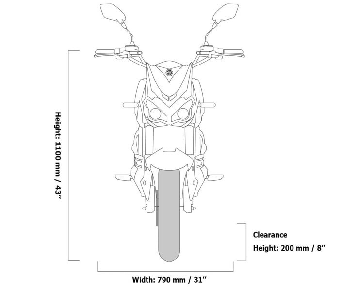 Emmo Kamen electric motorcycle