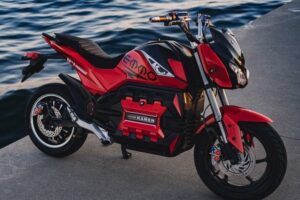 Emmo Kamen electric motorcycle