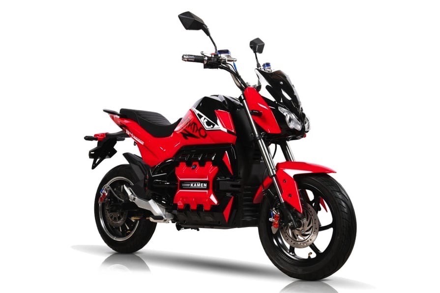 Emmo Kamen Turbo electric motorcycle