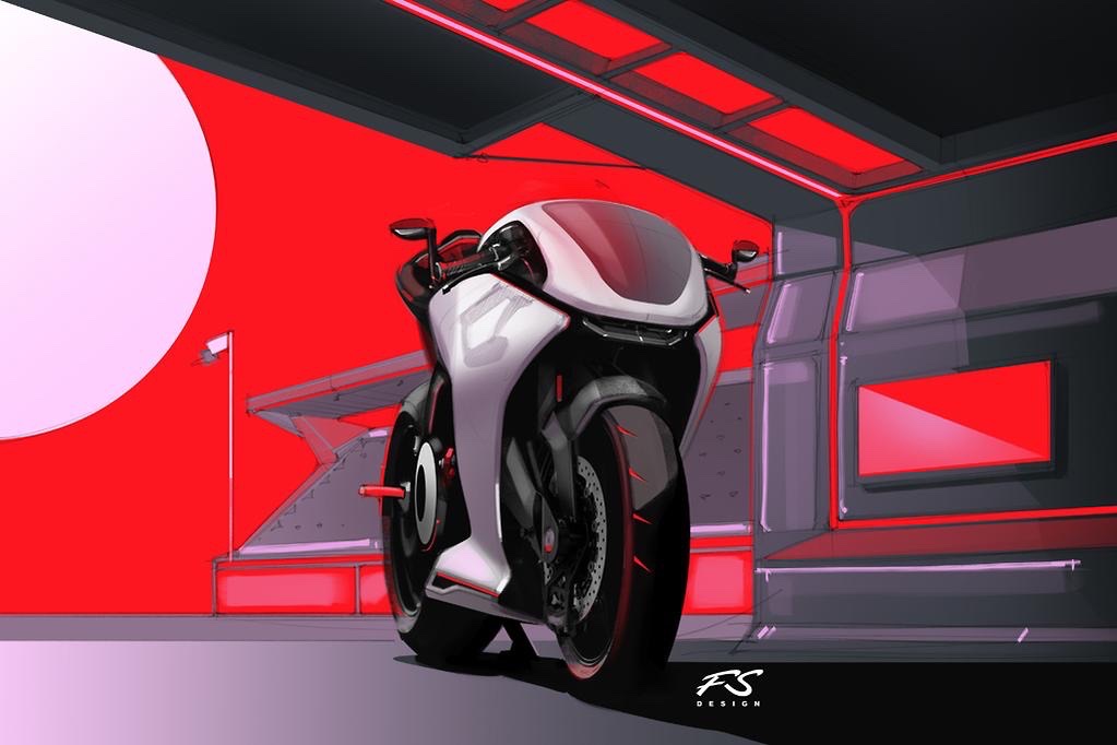 Ferrari Motorcycle Concept news