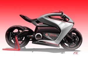 Renowned Ex-Ferrari Designer Unveils Cutting-Edge Motorcycle Concept