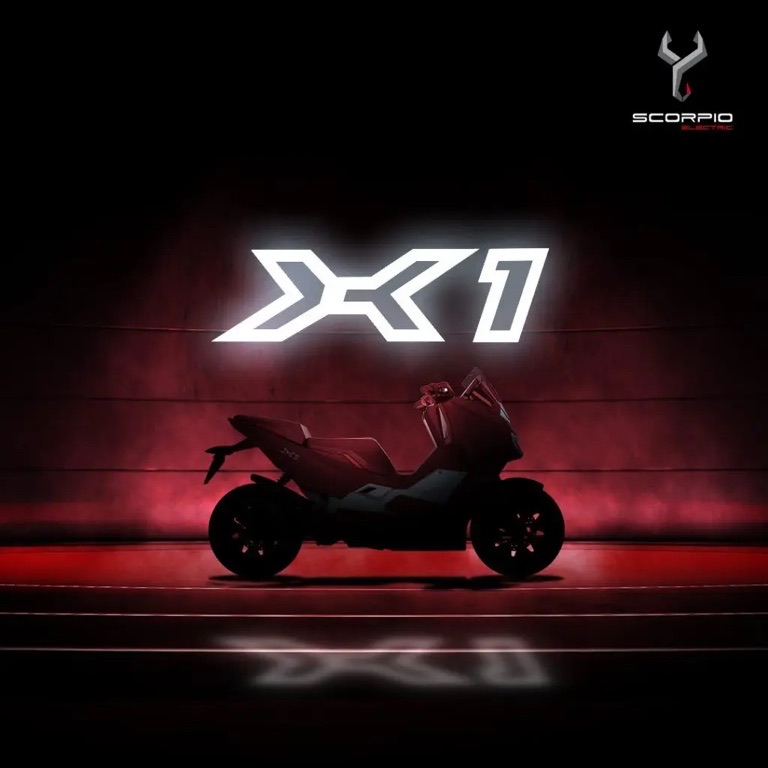 Scorpio Electric X1 electric maxi scooter
