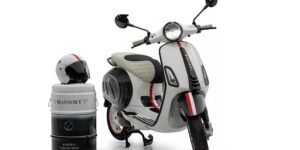 Vespa Elettrica Gets the Mansory Treatment: Carbon Fiber & Monaco Flair