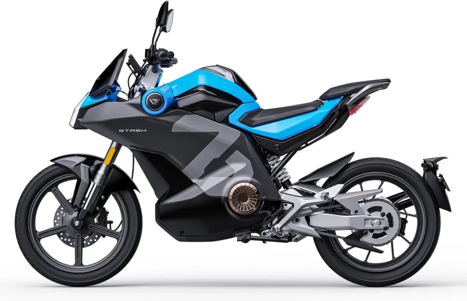 vmoto soco STASH electric motorcycle
