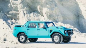 The Electrifying Return of the Rambo Lambo: Everrati’s Stunning Lamborghini LM002 EV Conversion