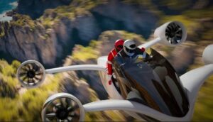 The Sky’s the Limit: UDX Airwolf Electrifies the Flying Motorcycle Dream