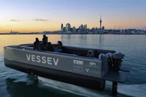 Vessev VS-9 The Future of Water Transport: Electric Hydrofoil Boats Taking Flight