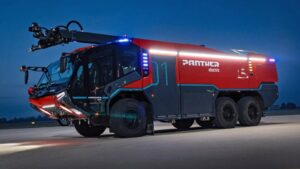 Rosenbauer Panther 6×6 Electric: The Future of Firefighting Has Arrived